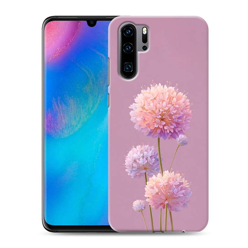 Силиконовый чехол на Huawei P30 Pro с принтом Цветы Силиконовый чехол на Huawei P30 Pro с принтом Цветы