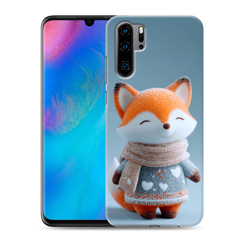 Силиконовый чехол на Huawei P30 Pro с принтом Лиса Силиконовый чехол на Huawei P30 Pro с принтом Лиса