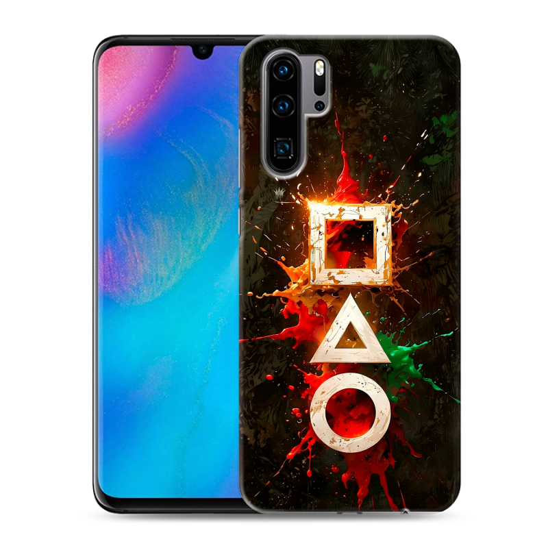Силиконовый чехол на Huawei P30 Pro с принтом Squid Game Игра кальмара Силиконовый чехол на Huawei P30 Pro с принтом Squid Game Игра кальмара