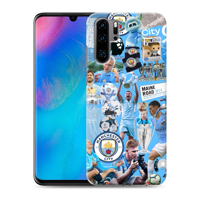 Силиконовый чехол на Huawei P30 Pro с принтом Man City Манчестер Сити Силиконовый чехол на Huawei P30 Pro с принтом Man City Манчестер Сити