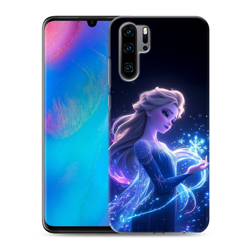 Силиконовый чехол на Huawei P30 Pro с принтом Холодное сердце Frozen Силиконовый чехол на Huawei P30 Pro с принтом Холодное сердце Frozen