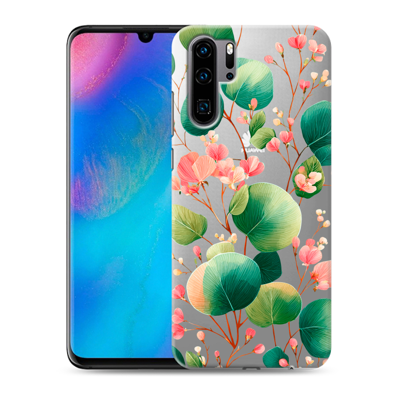 Силиконовый чехол на Huawei P30 Pro с принтом женский Силиконовый чехол на Huawei P30 Pro с принтом женский