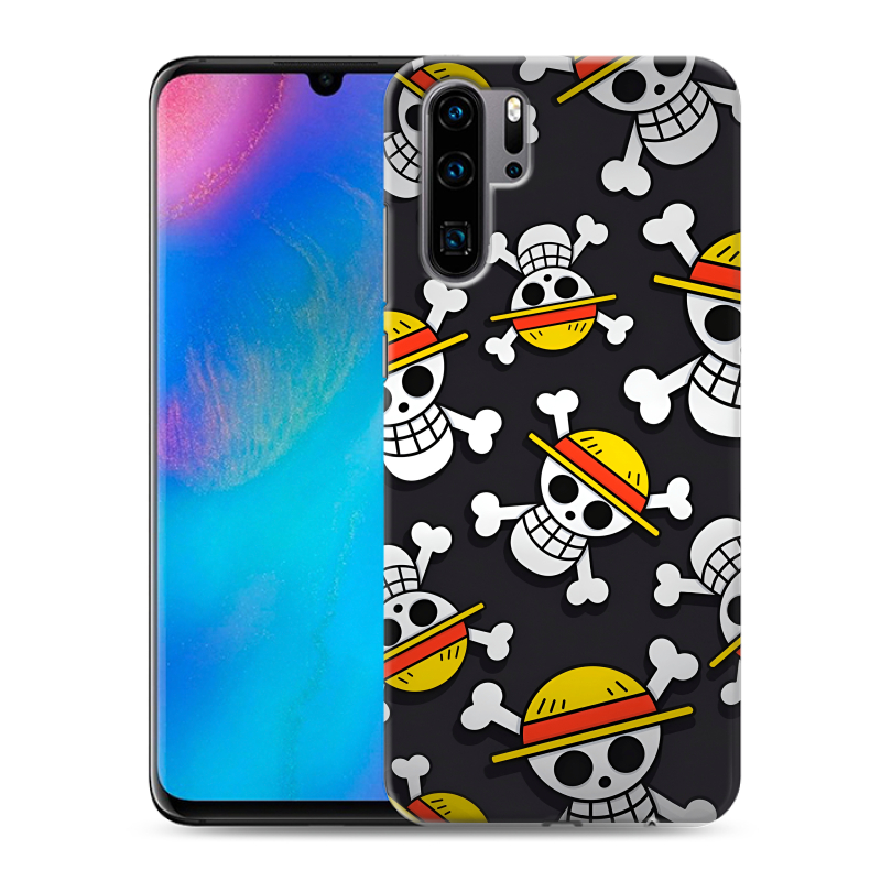 Силиконовый чехол на Huawei P30 Pro с принтом One Piece Ван Пис Силиконовый чехол на Huawei P30 Pro с принтом One Piece Ван Пис