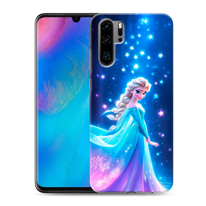 Силиконовый чехол на Huawei P30 Pro с принтом Холодное сердце Frozen Силиконовый чехол на Huawei P30 Pro с принтом Холодное сердце Frozen