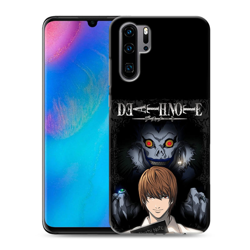 Силиконовый чехол на Huawei P30 Pro с принтом Death note Тетрадь смерти Силиконовый чехол на Huawei P30 Pro с принтом Death note Тетрадь смерти