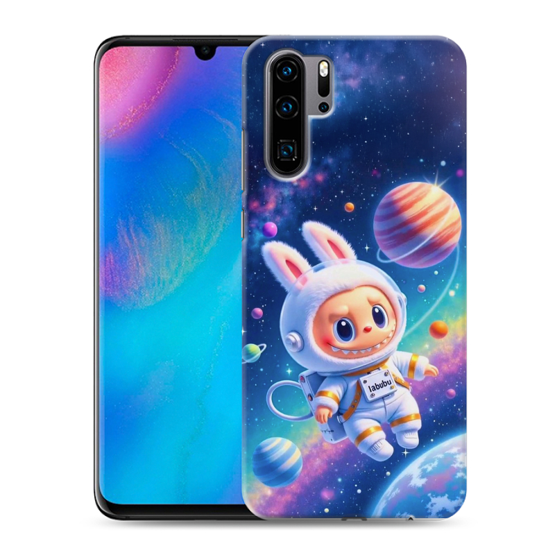 Силиконовый чехол на Huawei P30 Pro с принтом Labubu Лабубу Силиконовый чехол на Huawei P30 Pro с принтом Labubu Лабубу