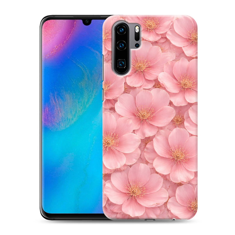 Силиконовый чехол на Huawei P30 Pro с принтом женский Силиконовый чехол на Huawei P30 Pro с принтом женский