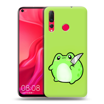 Силиконовый чехол на Huawei Nova 4 с принтом Лягушенок Силиконовый чехол на Huawei Nova 4 с принтом Лягушенок