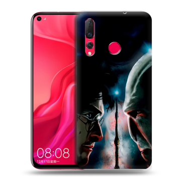Силиконовый чехол на Huawei Nova 4 с принтом Гарри Поттер Harry Potter