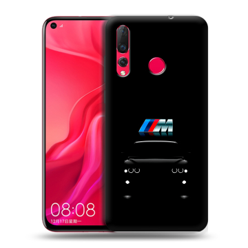 Силиконовый чехол на Huawei Nova 4 с принтом БМВ BMW