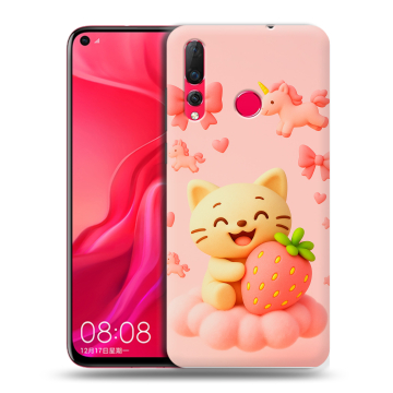 Силиконовый чехол на Huawei Nova 4 с принтом для девочек Силиконовый чехол на Huawei Nova 4 с принтом для девочек
