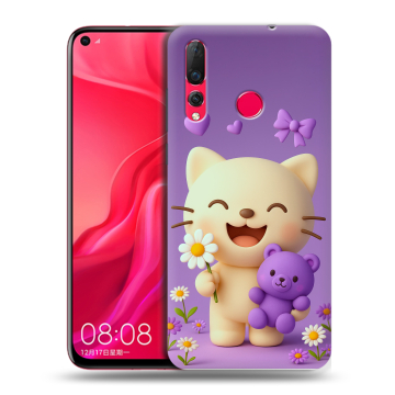 Силиконовый чехол на Huawei Nova 4 с принтом для девочек Силиконовый чехол на Huawei Nova 4 с принтом для девочек