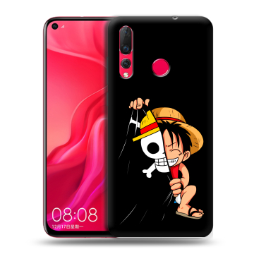 Силиконовый чехол на Huawei Nova 4 с принтом One Piece Ван Пис