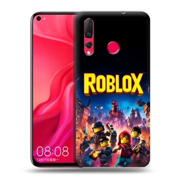 Силиконовый чехол на Huawei Nova 4 с принтом Roblox Роблокс Силиконовый чехол на Huawei Nova 4 с принтом Roblox Роблокс