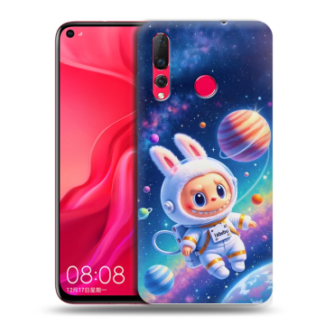 Силиконовый чехол на Huawei Nova 4 с принтом Labubu Лабубу Силиконовый чехол на Huawei Nova 4 с принтом Labubu Лабубу