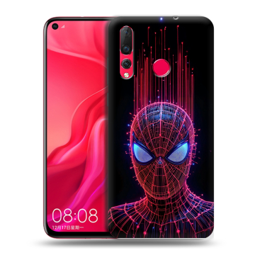 Силиконовый чехол на Huawei Nova 4 с принтом Spiderman Человек паук Силиконовый чехол на Huawei Nova 4 с принтом Spiderman Человек паук