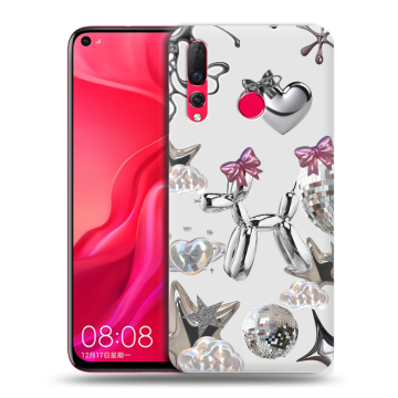 Силиконовый чехол на Huawei Nova 4 с принтом Y2K Силиконовый чехол на Huawei Nova 4 с принтом Y2K