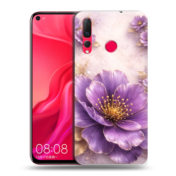 Силиконовый чехол на Huawei Nova 4 с принтом женский Силиконовый чехол на Huawei Nova 4 с принтом женский