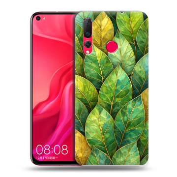 Силиконовый чехол на Huawei Nova 4 с принтом женский Силиконовый чехол на Huawei Nova 4 с принтом женский