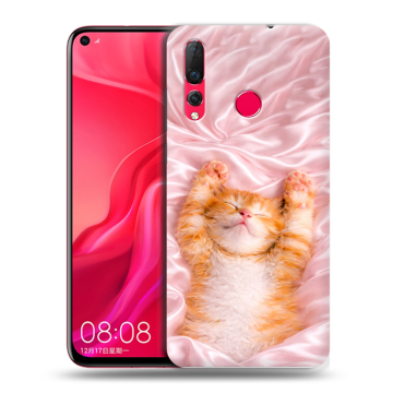 Силиконовый чехол на Huawei Nova 4 с принтом женский Силиконовый чехол на Huawei Nova 4 с принтом женский