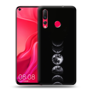 Силиконовый чехол на Huawei Nova 4 с принтом женский
