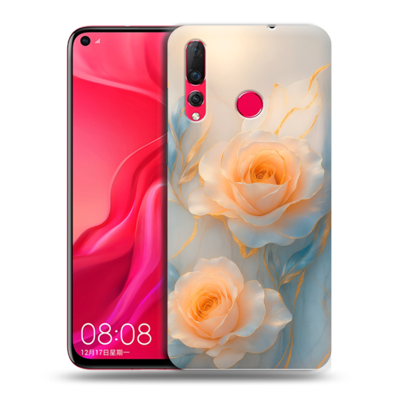 Силиконовый чехол на Huawei Nova 4 с принтом Женский Силиконовый чехол на Huawei Nova 4 с принтом Женский