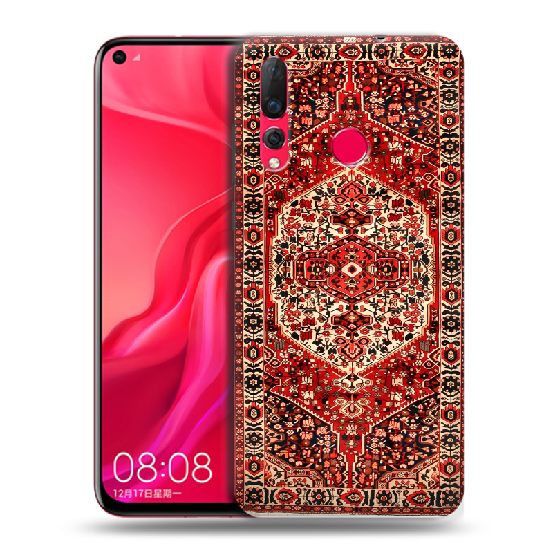 Силиконовый чехол на Huawei Nova 4 с принтом Ковер Силиконовый чехол на Huawei Nova 4 с принтом Ковер