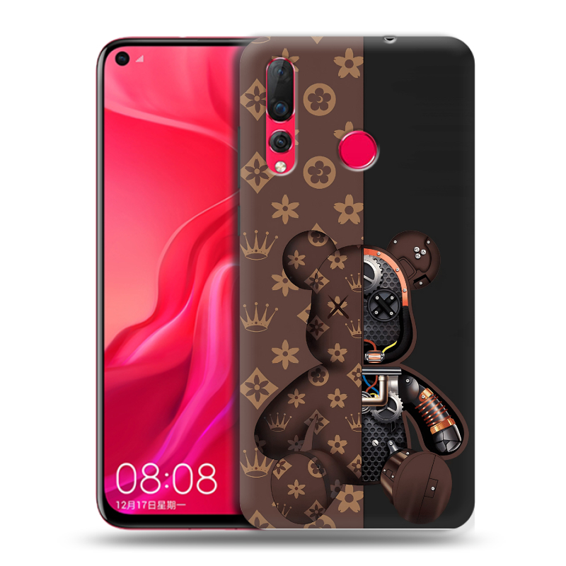 Пластиковый чехол на Huawei Nova 4 с принтом Луи робот Пластиковый чехол на Huawei Nova 4 с принтом Луи робот