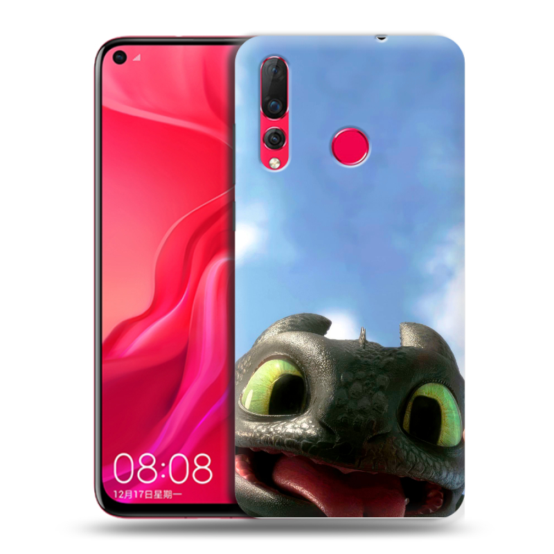 Пластиковый чехол на Huawei Nova 4 с принтом Как приручить дракона Пластиковый чехол на Huawei Nova 4 с принтом Как приручить дракона