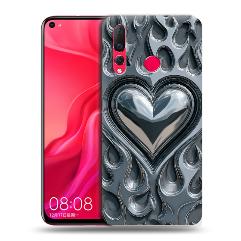 Пластиковый чехол на Huawei Nova 4 с принтом Y2K Пластиковый чехол на Huawei Nova 4 с принтом Y2K
