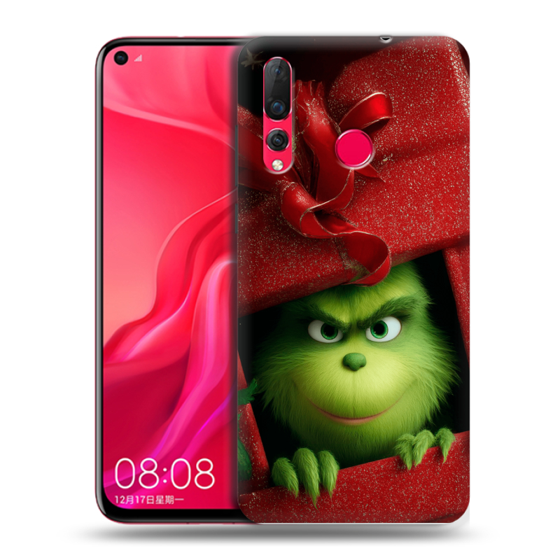 Пластиковый чехол на Huawei Nova 4 с принтом Новый год Пластиковый чехол на Huawei Nova 4 с принтом Новый год