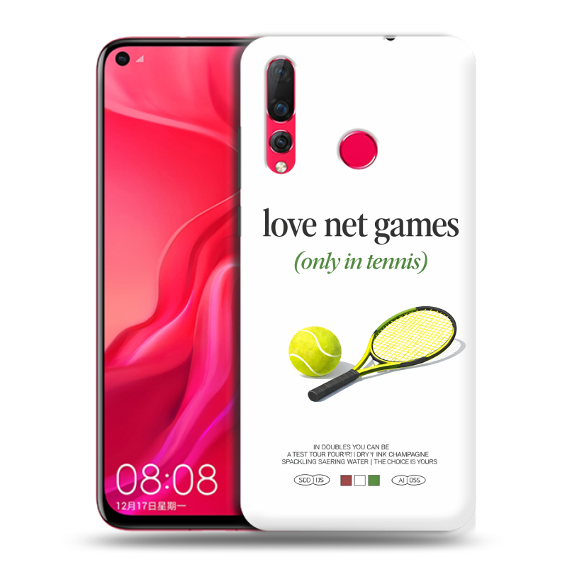 Силиконовый чехол на Huawei Nova 4 с принтом для девочек Силиконовый чехол на Huawei Nova 4 с принтом для девочек