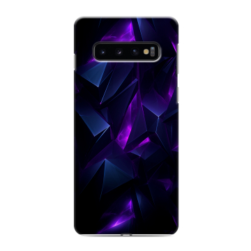 Силиконовый противоударный чехол на Samsung Galaxy S10 с принтом Абстракиция