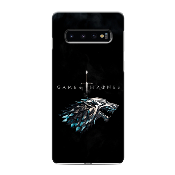 Силиконовый противоударный чехол на Samsung Galaxy S10 с принтом Игра Престолов Game Thrones Силиконовый противоударный чехол на Samsung Galaxy S10 с принтом Игра Престолов Game Thrones