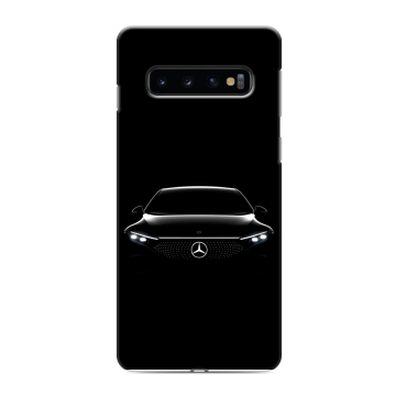 Силиконовый противоударный чехол на Samsung Galaxy S10 с принтом Mercedes Мерседес Силиконовый противоударный чехол на Samsung Galaxy S10 с принтом Mercedes Мерседес