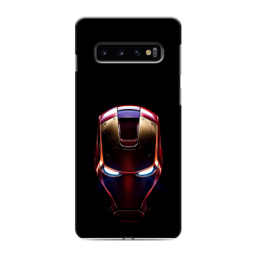 Силиконовый противоударный чехол на Samsung Galaxy S10 с принтом IronMan Железный человек Силиконовый противоударный чехол на Samsung Galaxy S10 с принтом IronMan Железный человек