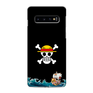 Силиконовый противоударный чехол на Samsung Galaxy S10 с принтом One Piece Ван Пис Силиконовый противоударный чехол на Samsung Galaxy S10 с принтом One Piece Ван Пис