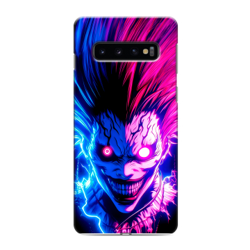 Силиконовый противоударный чехол на Samsung Galaxy S10 с принтом Death note Тетрадь смерти Силиконовый противоударный чехол на Samsung Galaxy S10 с принтом Death note Тетрадь смерти