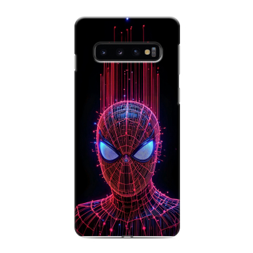 Силиконовый противоударный чехол на Samsung Galaxy S10 с принтом Spiderman Человек паук Силиконовый противоударный чехол на Samsung Galaxy S10 с принтом Spiderman Человек паук