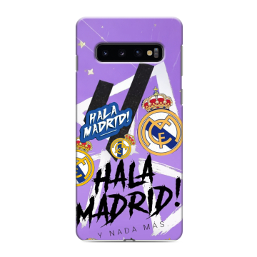 Силиконовый противоударный чехол на Samsung Galaxy S10 с принтом Real Madrid Реал Мадрид Силиконовый противоударный чехол на Samsung Galaxy S10 с принтом Real Madrid Реал Мадрид