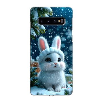 Силиконовый противоударный чехол на Samsung Galaxy S10 с принтом Новый год Силиконовый противоударный чехол на Samsung Galaxy S10 с принтом Новый год