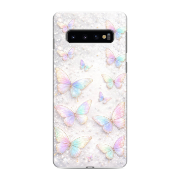 Силиконовый противоударный чехол на Samsung Galaxy S10 с принтом женский Силиконовый противоударный чехол на Samsung Galaxy S10 с принтом женский