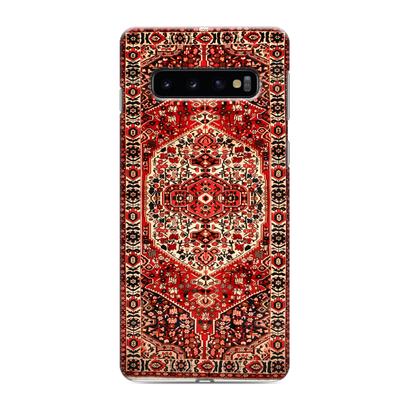 Силиконовый противоударный чехол на Samsung Galaxy S10 с принтом Ковер Силиконовый противоударный чехол на Samsung Galaxy S10 с принтом Ковер