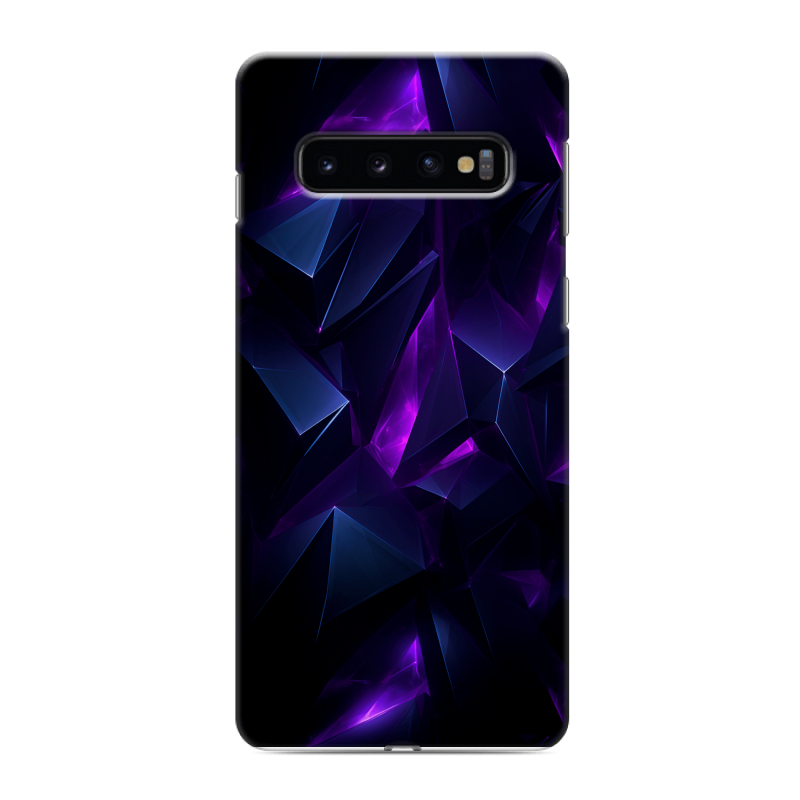 Силиконовый противоударный чехол на Samsung Galaxy S10 с принтом Абстракиция Силиконовый противоударный чехол на Samsung Galaxy S10 с принтом Абстракиция