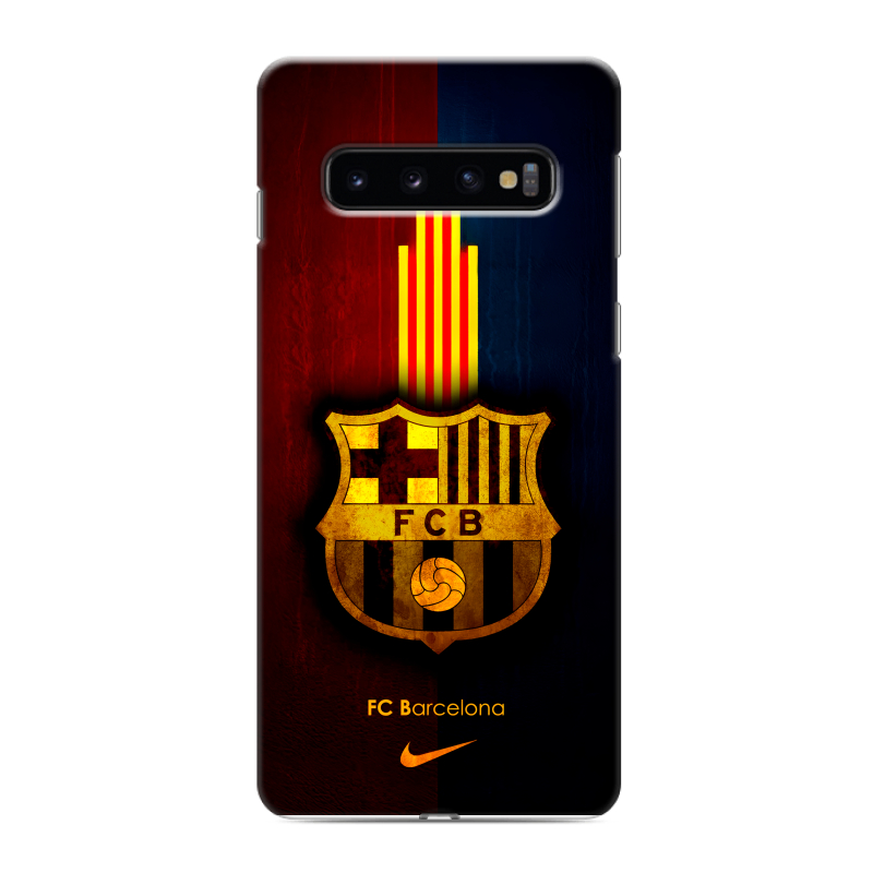 Силиконовый противоударный чехол на Samsung Galaxy S10 с принтом Барселона Barcelona Силиконовый противоударный чехол на Samsung Galaxy S10 с принтом Барселона Barcelona