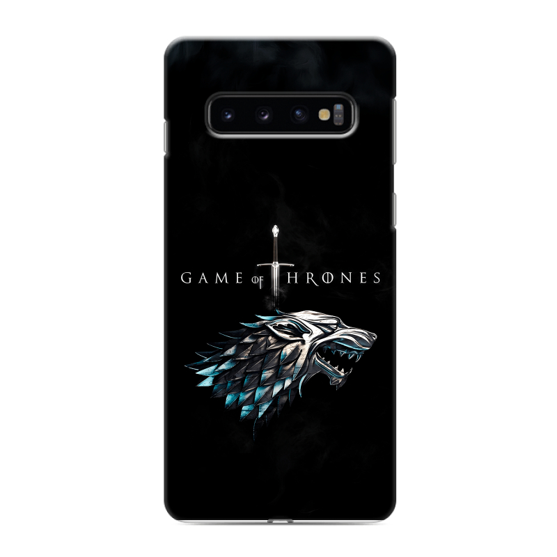 Силиконовый противоударный чехол на Samsung Galaxy S10 с принтом Игра Престолов Game Thrones Силиконовый противоударный чехол на Samsung Galaxy S10 с принтом Игра Престолов Game Thrones