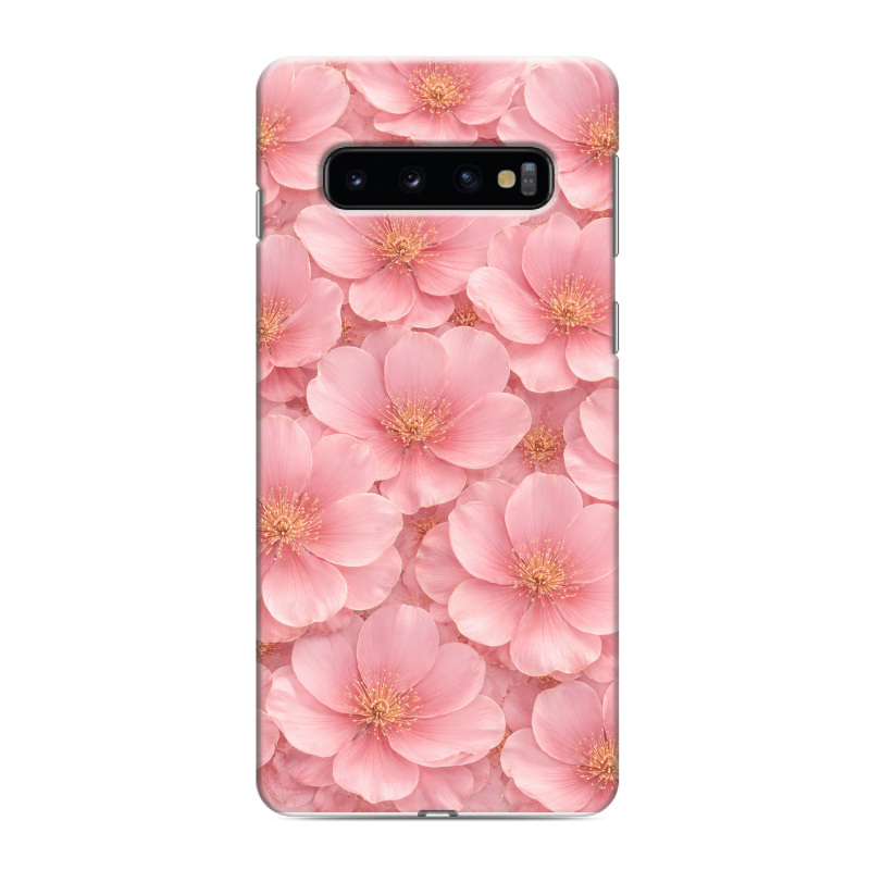 Силиконовый противоударный чехол на Samsung Galaxy S10 с принтом женский Силиконовый противоударный чехол на Samsung Galaxy S10 с принтом женский