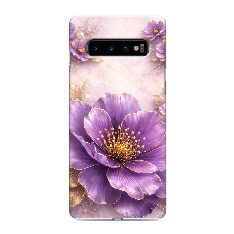 Силиконовый противоударный чехол на Samsung Galaxy S10 с принтом женский Силиконовый противоударный чехол на Samsung Galaxy S10 с принтом женский