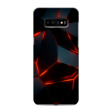 Силиконовый чехол на Samsung Galaxy S10 Plus с принтом Яркие абстракции Силиконовый чехол на Samsung Galaxy S10 Plus с принтом Яркие абстракции