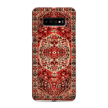 Силиконовый чехол на Samsung Galaxy S10 Plus с принтом Ковер
